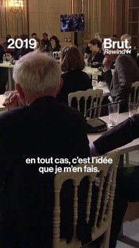 Les mots d'Emmanuel Macron en 2019