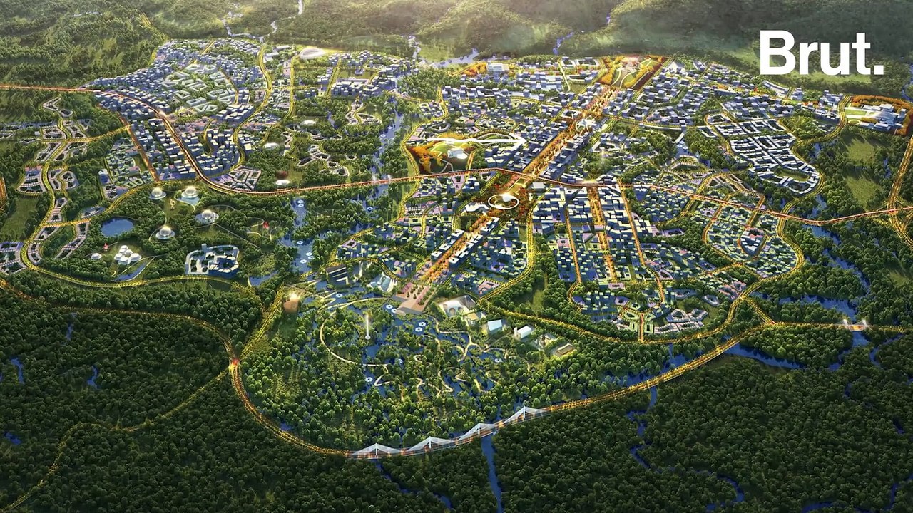 Une capitale futuriste géante… en pleine forêt ?!