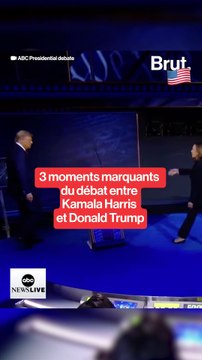 3 moments marquants du débat présidentiel américain entre Kamala Harris et Donald Trump