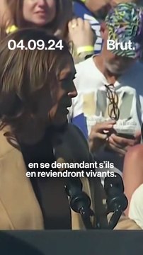 Kamala Harris réagit après une nouvelle fusillade meurtrière dans un lycée aux États-Unis.