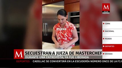 Jueza de MasterChef Zahie Téllez y su esposo secuestrados en la carretera México-Cuernavaca