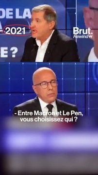 Ce que disait Éric Ciotti à propos du RN en 2021