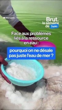 Dessaler l'eau de mer, est-ce vraiment la solution ?