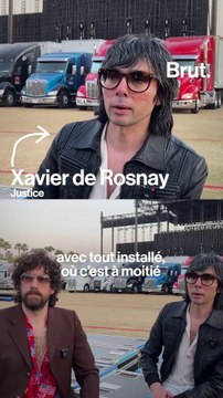 Au festival Coachella avec Justice