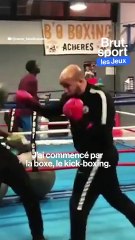 L'entraînement de para-judo de Nacer Zorgani