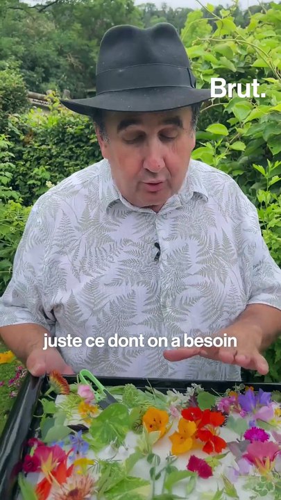 Dans le jardin comestible de Pascal