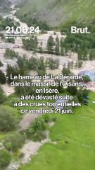 Un village français rayé de la carte par une lave torrentielle