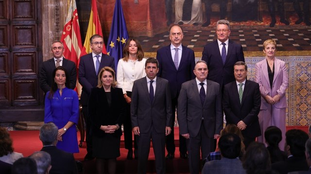 El nuevo Consell de la Generalitat Valenciana toma posesión tras la reestructuración