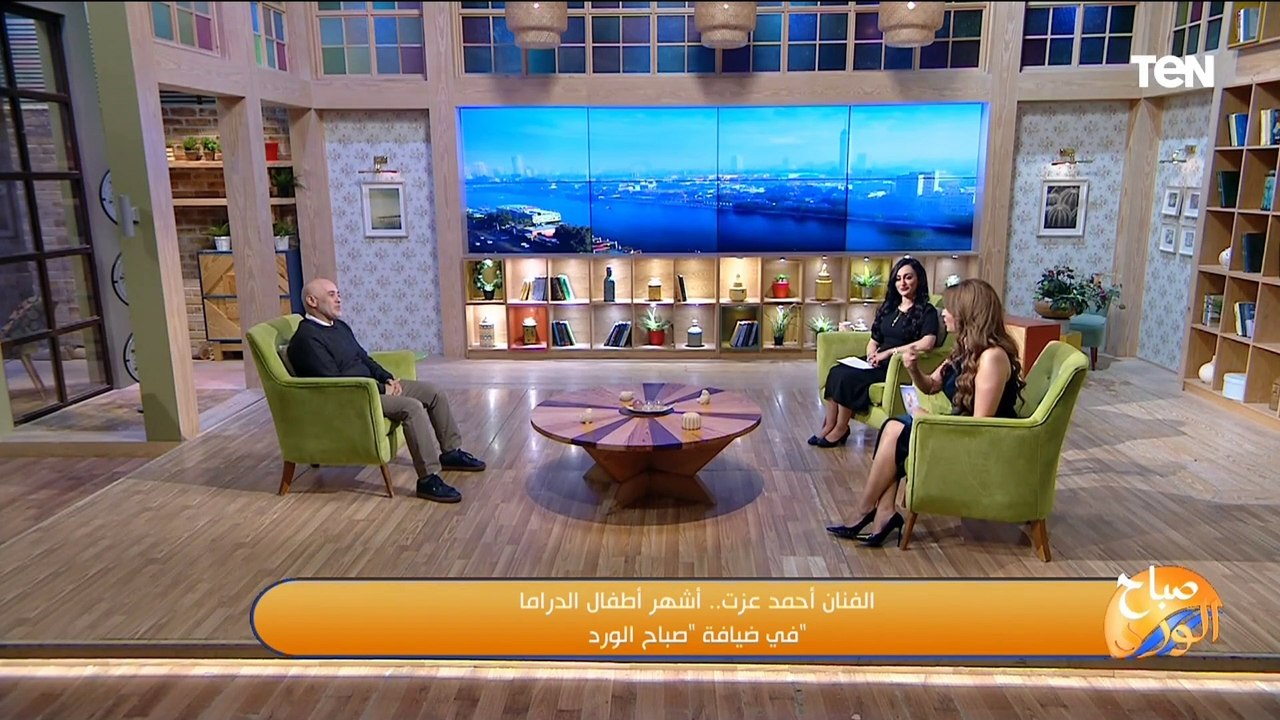 الفنان أحمد عزت:  انا إبن التلفزيون المصري ودخلته وانا عمري شهر