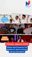 Pencoblosan Pilkada Jakarta 2024 Ridwan Kamil Suswono Tak Nyoblos di Jakarta, Dimana Lainnya mencoblos?