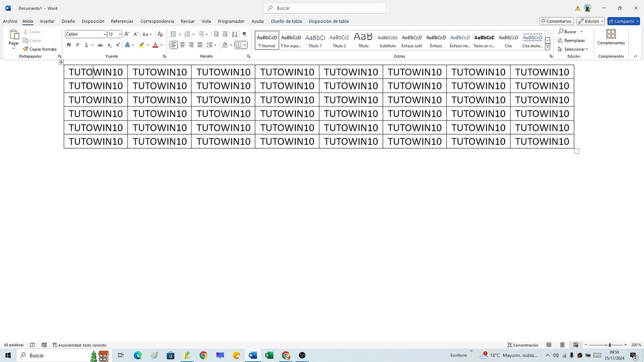 🔲❌ Cómo ELIMINAR TABLA SIN BORRAR TEXTO en WORD FÁCIL y RÁPIDO