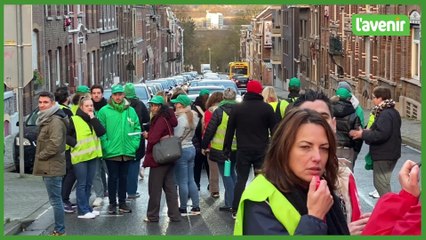 Grève dans l'enseignement à Verviers, 26 novembre 2024