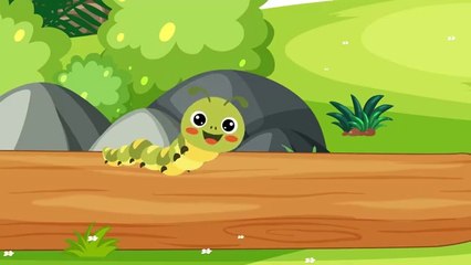 Tırtıl Tırtıl Küçük Tırtıl | Eğlenceli Çocuk Şarkısı