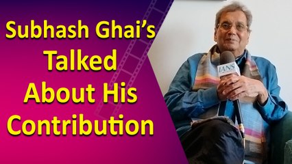 In Conversation with Subhash Ghai Shared About His Contribution to Films