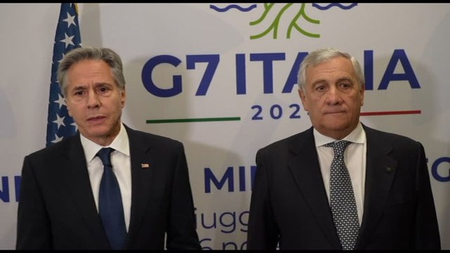 G7, Blinken elogia leadership Meloni-Tajani: rapporti mai così forti