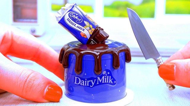 Delicious Miniature Dairy Milk Chocolate Cake Decorating 🎁 AMAZING Chocolate Cake