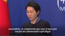 La Chine se dit ouverte au 