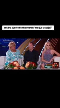 La insólita pregunta que hizo Susana Giménez sobre la China Suárez