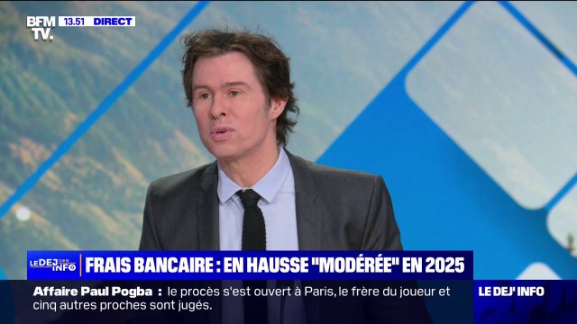 Les frais bancaires en hausse modérée en 2025