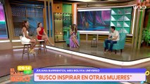 juliana barrientos en el mañanero