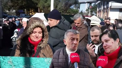 Bahtiyar Aladağ'ın öldürdüğü eşi, oğlu ve kayınvalidesi toprağa verildi