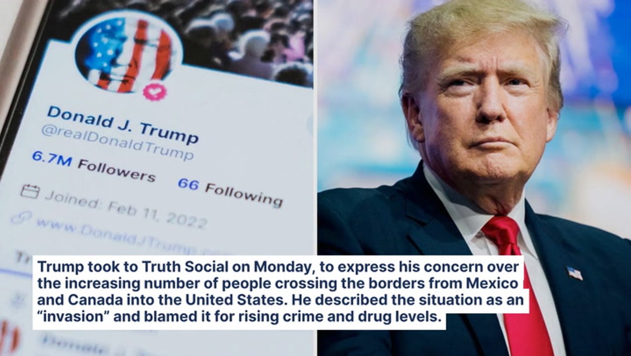 Trump Says He Will Impose 25% Tariffs On Canada, Mexico On First Day Of Office And Extra Tariffs On China Until They 'Pay Attention'