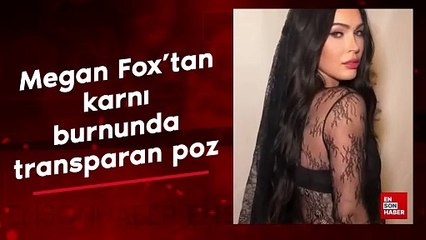 Megan Fox'tan hamilelik pozu