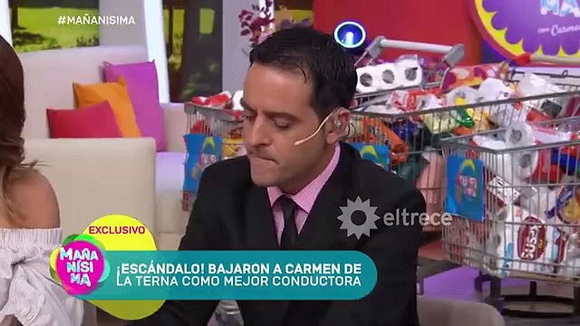 Carmen Barbieri fue bajada de los Martín Fierro Latino y explicó si está molesta con Luis Ventura