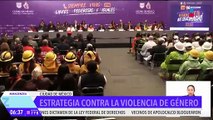 Clara Brugada presenta estrategia para erradicar la violencia contra las mujeres en la CDMX