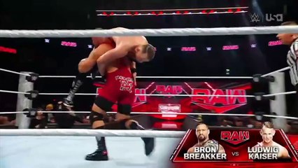 Bron Breakker Vs Ludwig Kaiser On Raw November 25, 2024