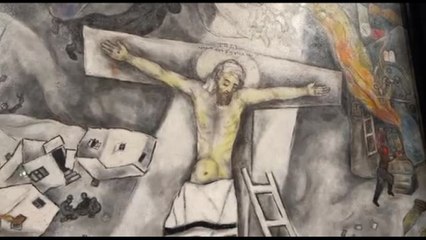 A Roma la "Crocifissione Bianca" di Chagall per Giubileo di speranza