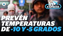 Prevén bajas temperaturas en distintos puntos de la República Mexicana I Reporte Indigo