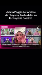 Julieta Poggio se burla de las Miss Universo que están en Tailandia