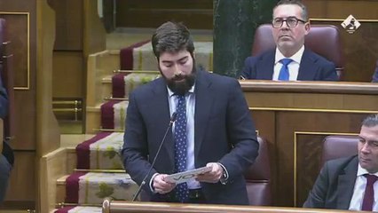 Un diputado de Vox afirma en el Congreso que el franquismo fue una etapa de "progreso" y "reconciliación"