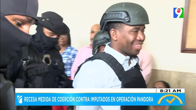 Recesa medida de coerción contra imputados en operación pandora | El Despertador