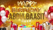 ABDUL BASIT - Happy Birthday Abdul Basit