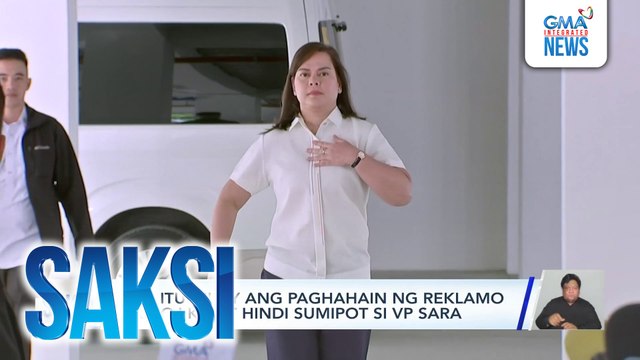 NBI, pinagpapaliwanag si VP Sara kaugnay sa posibleng paglabag sa Anti-terror Law at reklamong grave threats | Saksi
