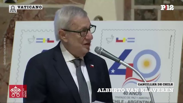 El canciller de Chile valoró el 40º aniversario del Tratado de Paz entre Argentina y Chile