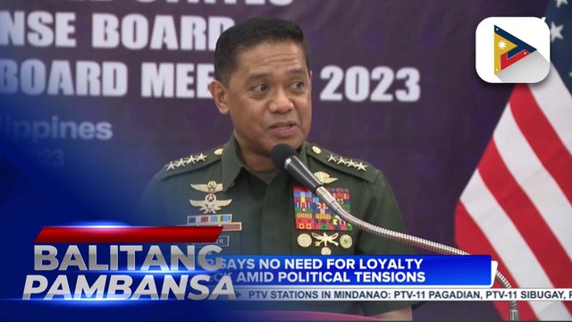 AFP says no need for loyalty check amid political tensions