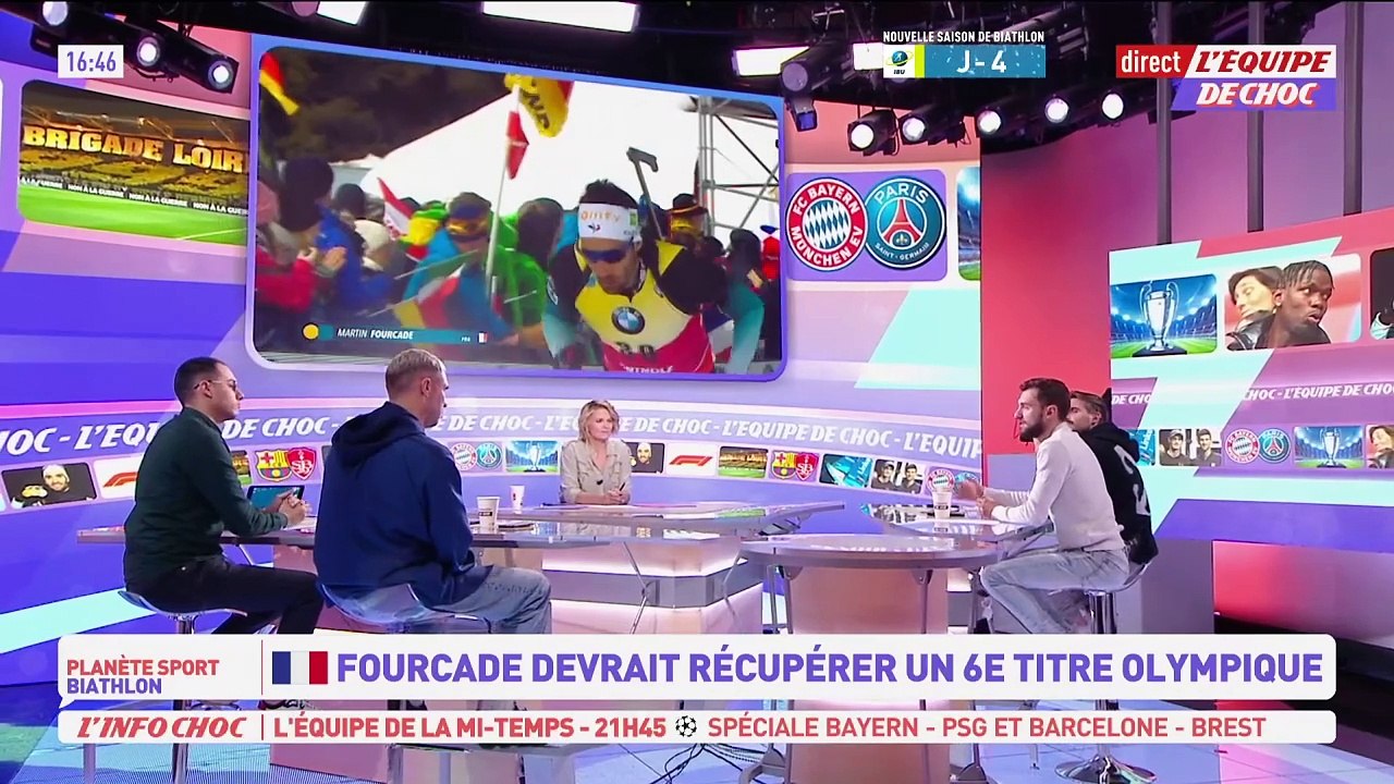 Martin Fourcade devrait récupérer un 6e titre olympique, 14 ans après - Biathlon - JO hiver