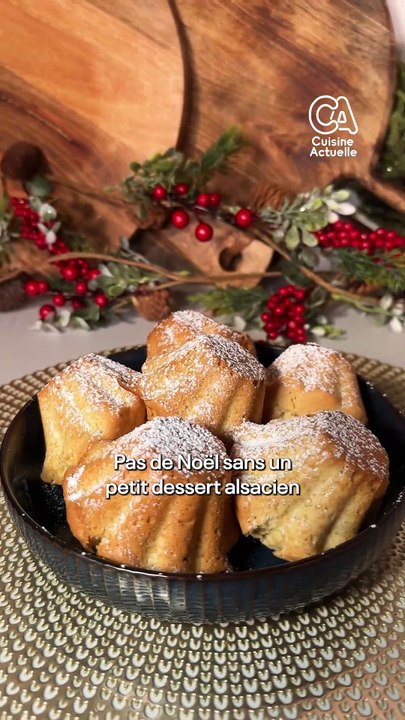 Petits gâteaux alsaciens de Noël