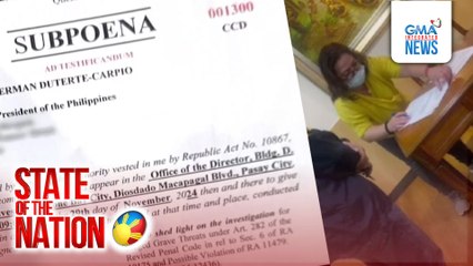 VP Sara Duterte, pagpapaliwanagin sa posibleng paglabag sa Anti-Terror Law at grave threats dahil sa banta sa pangulo, unang ginang, at house speaker | SONA