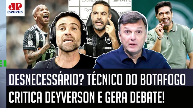 PELO AMOR DE DEUS! ME IMPRESSIONA como... POLÊMICA com Deyverson antes de Palmeiras x Botafogo?