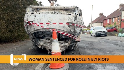 Woman sentenced for her role in 2023 Ely riots