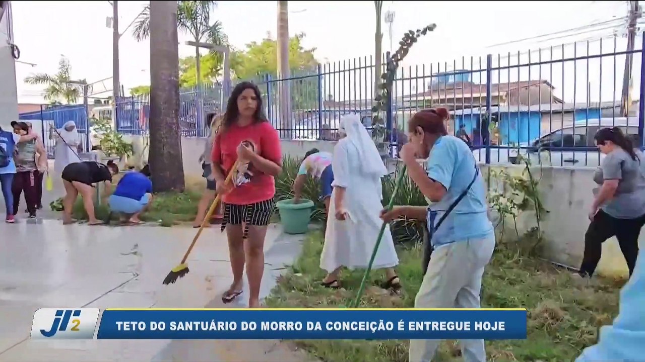 Teto do Santuário do Morro da Conceição é entregue hoje
