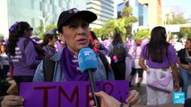 Movilizaciones en México en el marco de la lucha contra la violencia hacia la mujer