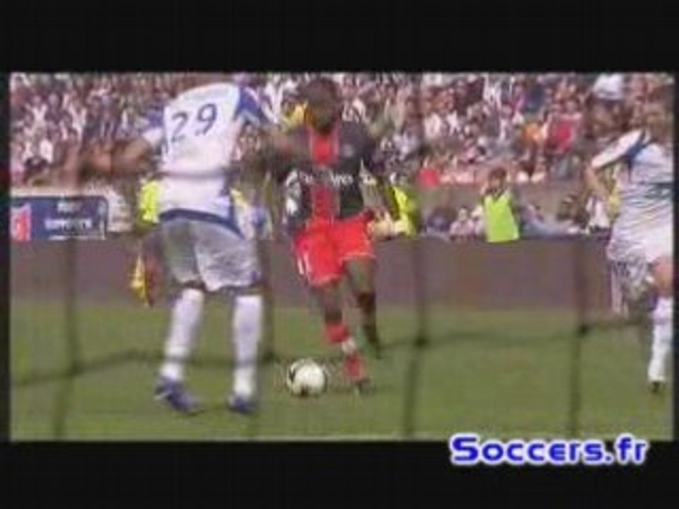 Paris 2-0 Auxerre But diané