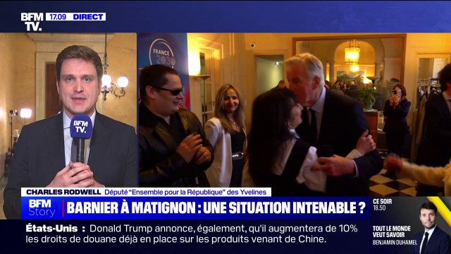 Charles Rodwell (Ensemble): Nous soutenons Michel Barnier dans sa logique de rétablir les comptes publics