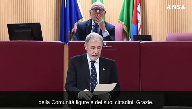Liguria, Bucci giura in Consiglio regionale: Verso un futuro brillante