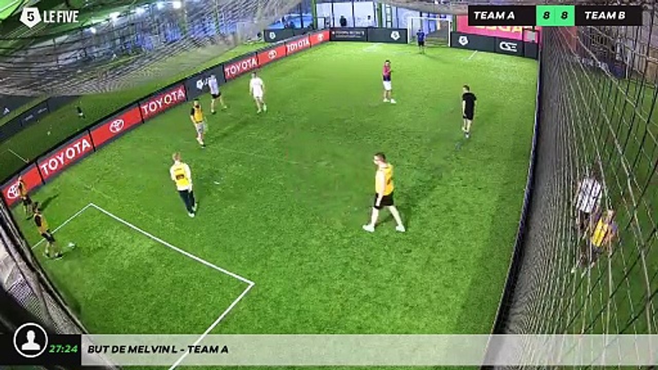 But de Melvin L - Team A